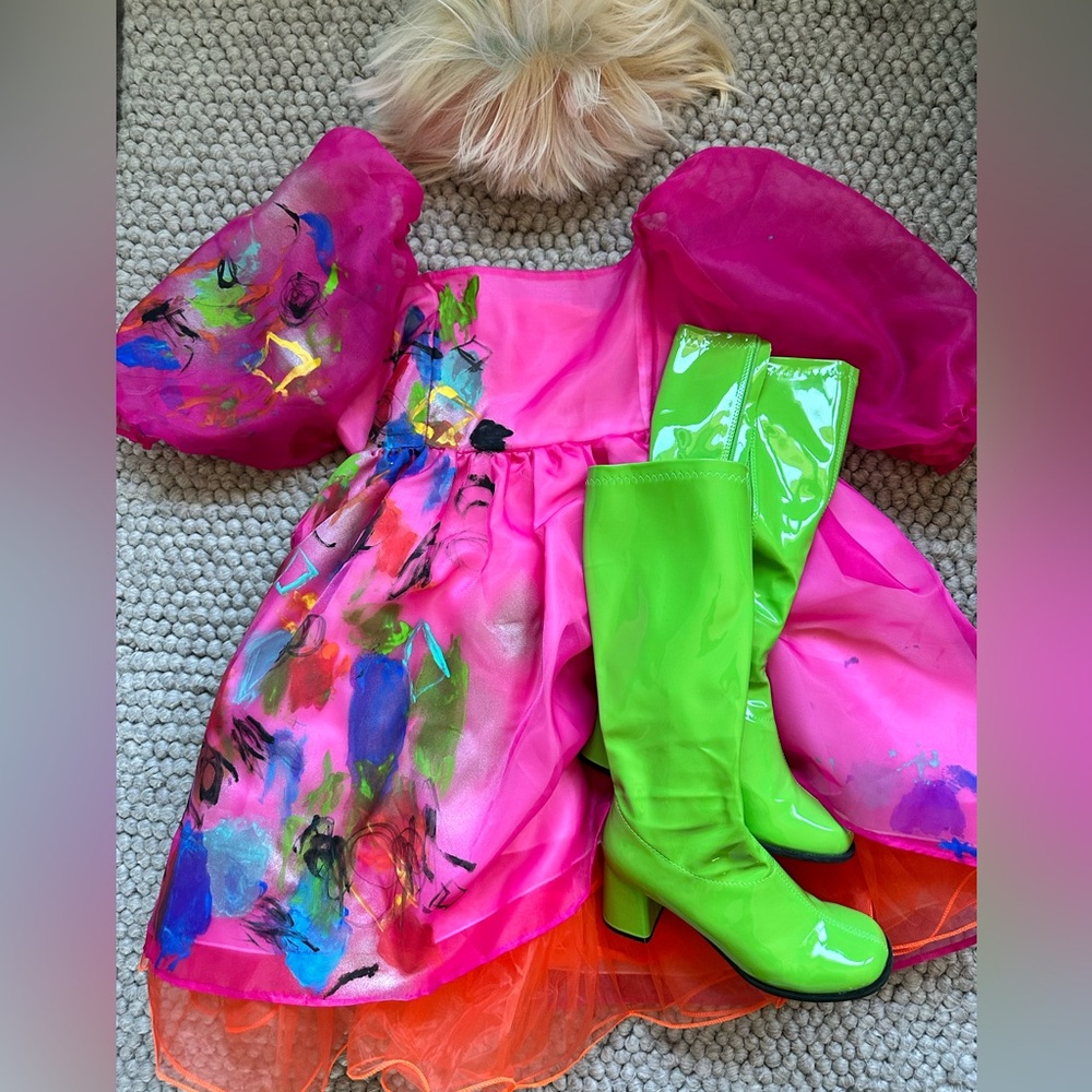 Custom weird barbie Halloween costume
